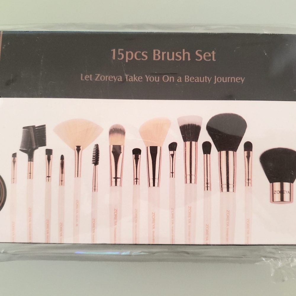 Z'OREYA 15PCS BRUSH SET NEW